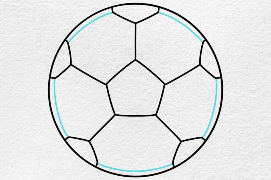 How To Draw A Soccer Ball HelloArtsy