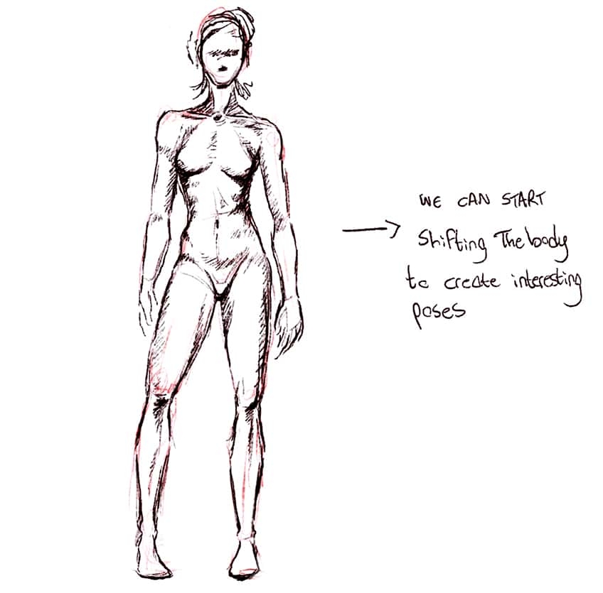 How To Draw A Standing Pose Essential Drawing Techniques