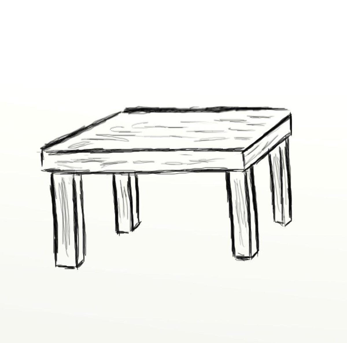 draw on table