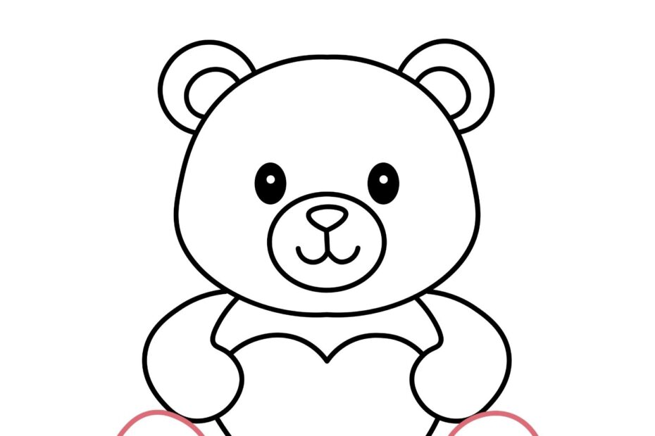 How To Draw A Teddy Bear Doodle