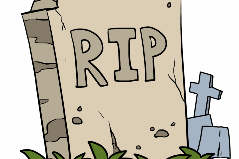 How To Draw A Tombstone Really Easy Drawing Tutorial