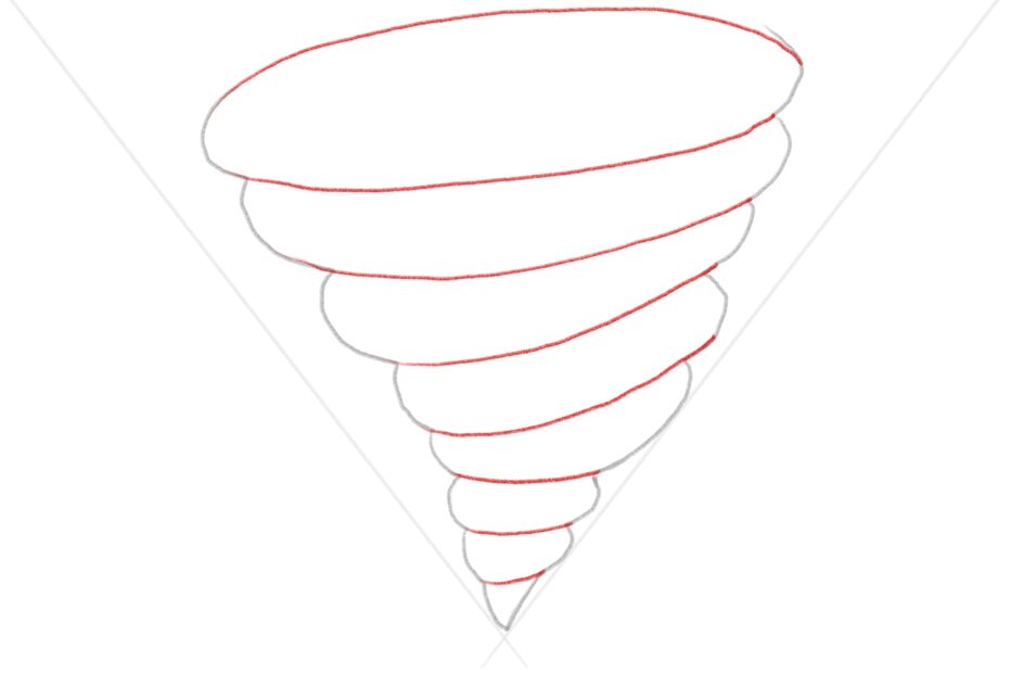 How To Draw A Tornado Design School