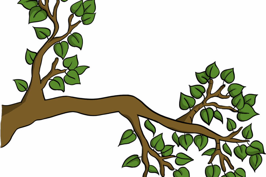 How To Draw A Tree Branch Really Easy Drawing Tutorial