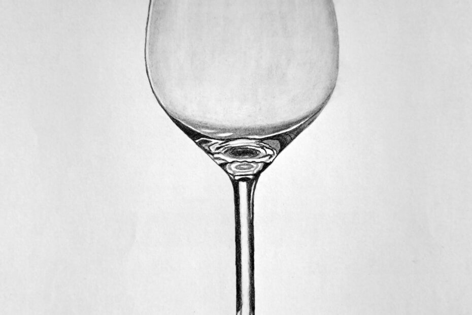 How To Draw A Wine Glass In 4 Easy Steps Muus Art