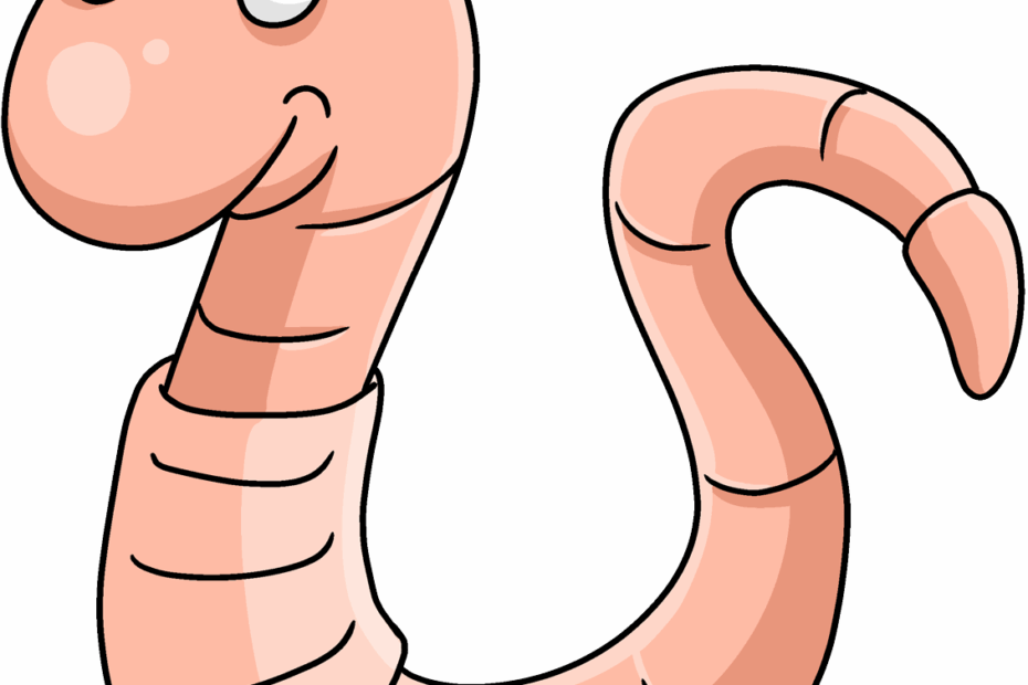 How To Draw A Worm Really Easy Drawing Tutorial