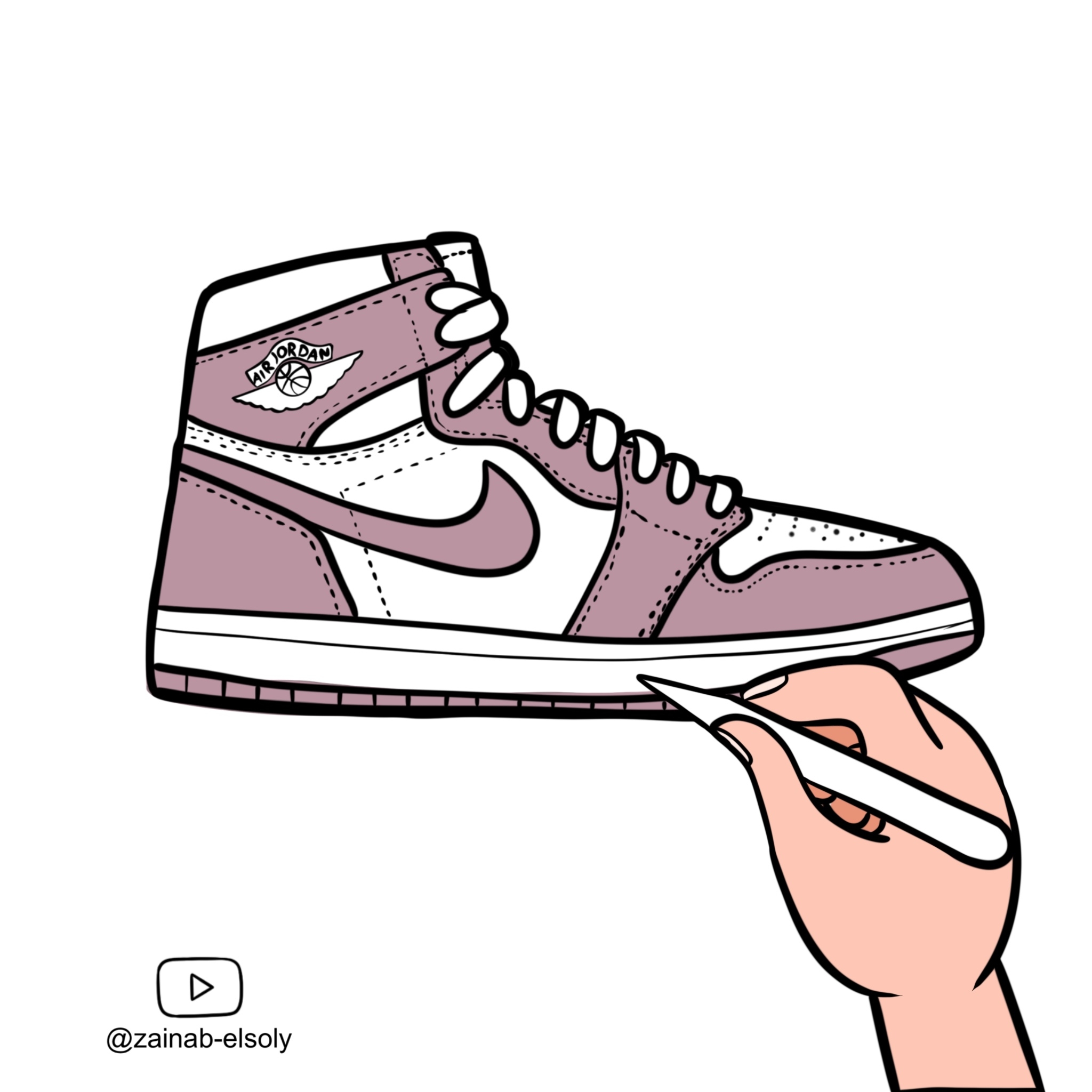 How To Draw Air Jordan