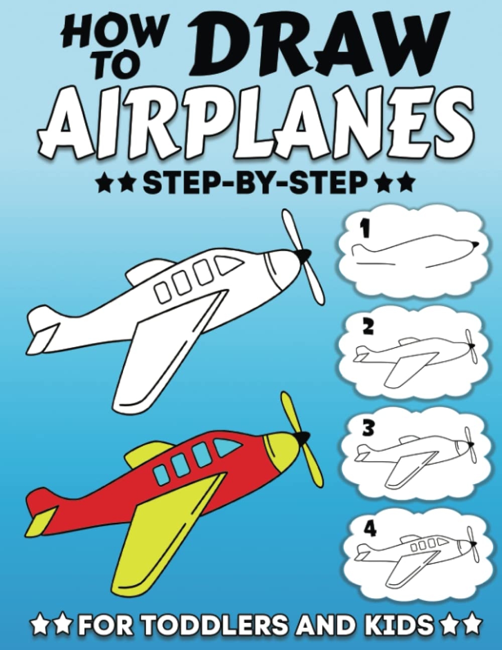 easy airplane drawing