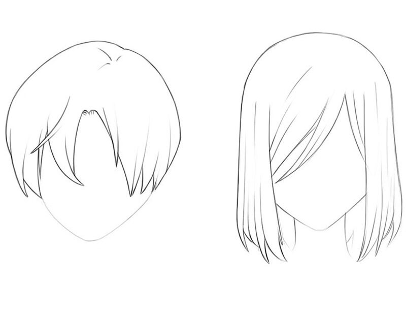 How To Draw Anime Hair