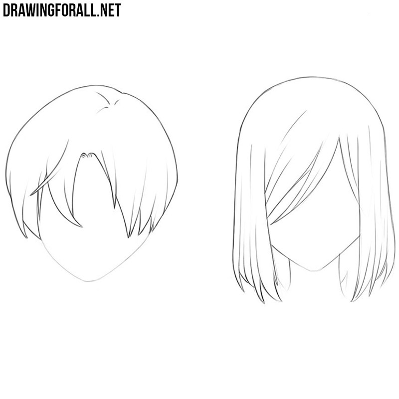 How To Draw Anime Hair