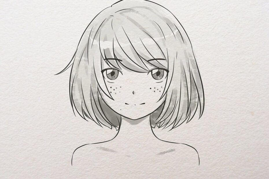 How To Draw Anime Or Manga Faces 15 Steps with Pictures