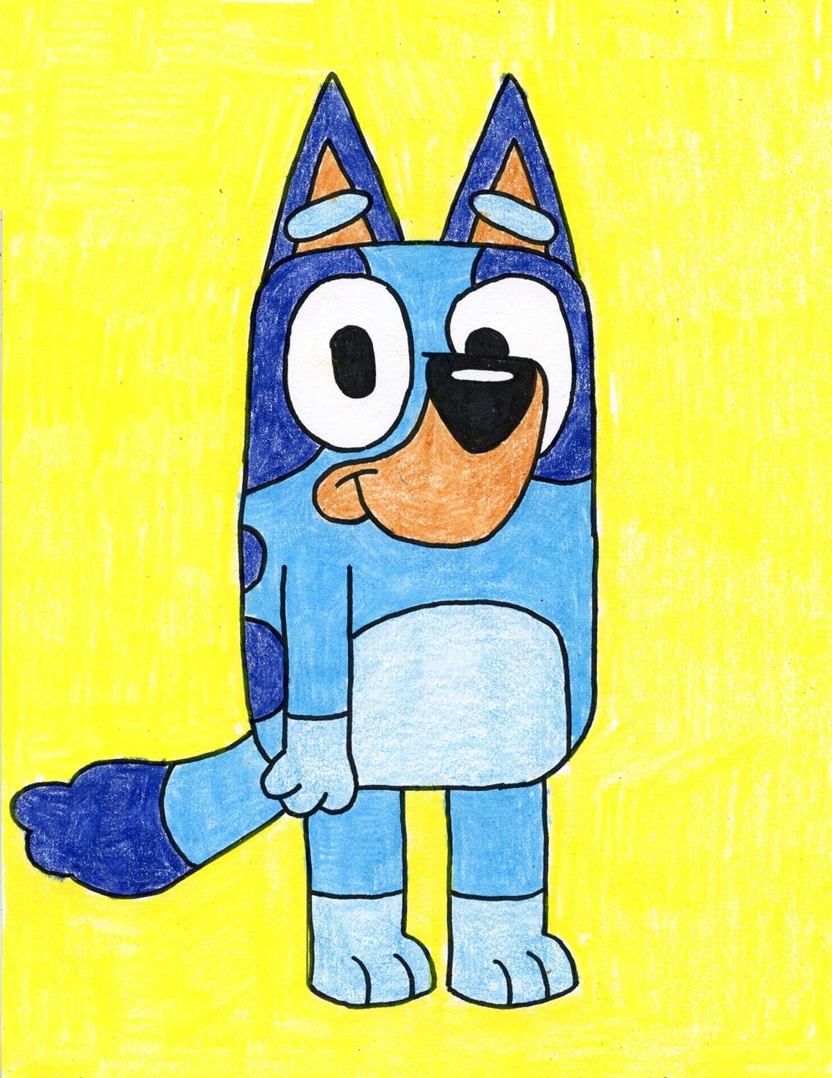 easy cartoon characters to draw