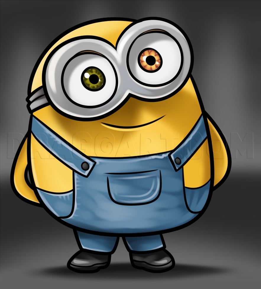 How To Draw Bob From Minions Drawing Step By Step By Dawn 