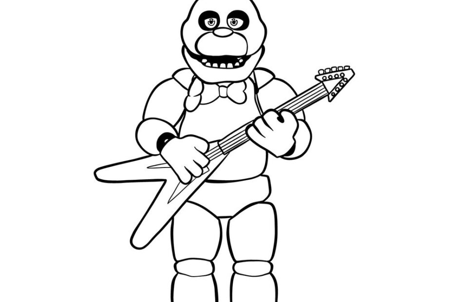 How To Draw Bonnie FNaF Sketchok Easy Drawing Guides