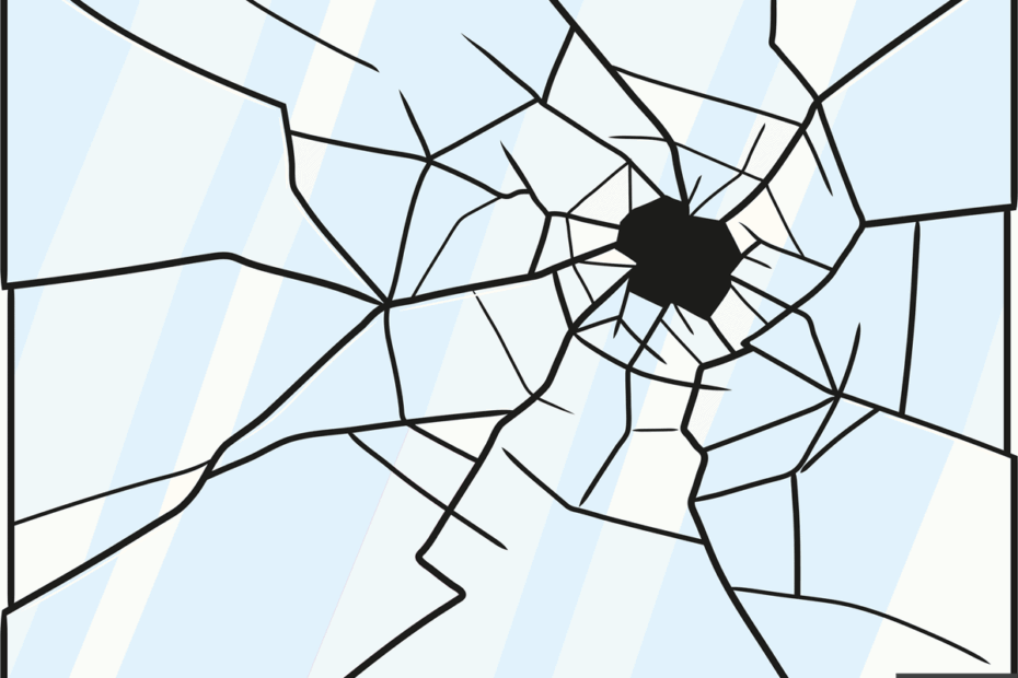How To Draw Broken Glass Really Easy Drawing Tutorial