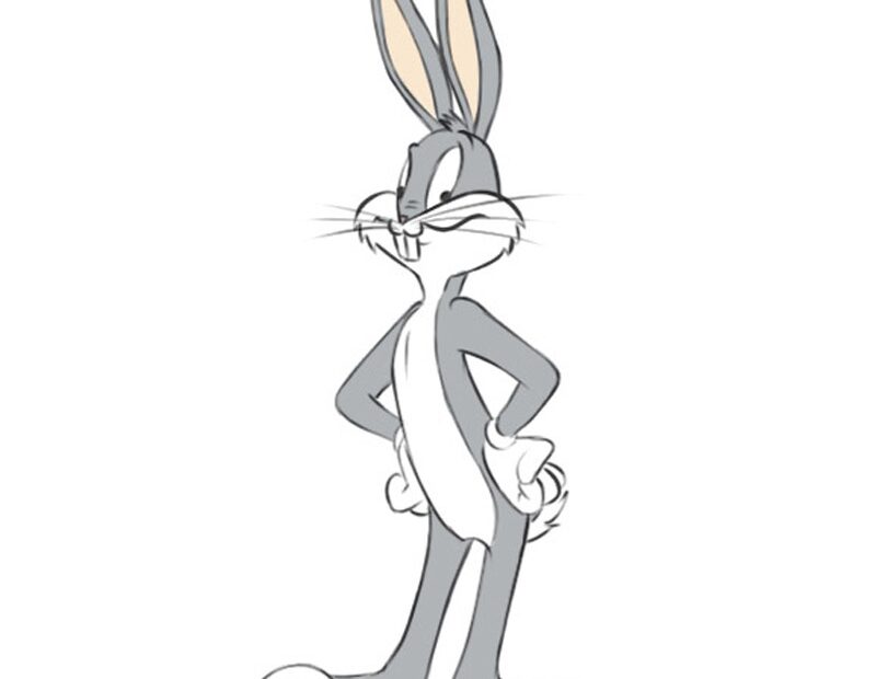 How To Draw Bugs Bunny Easy Drawing Art
