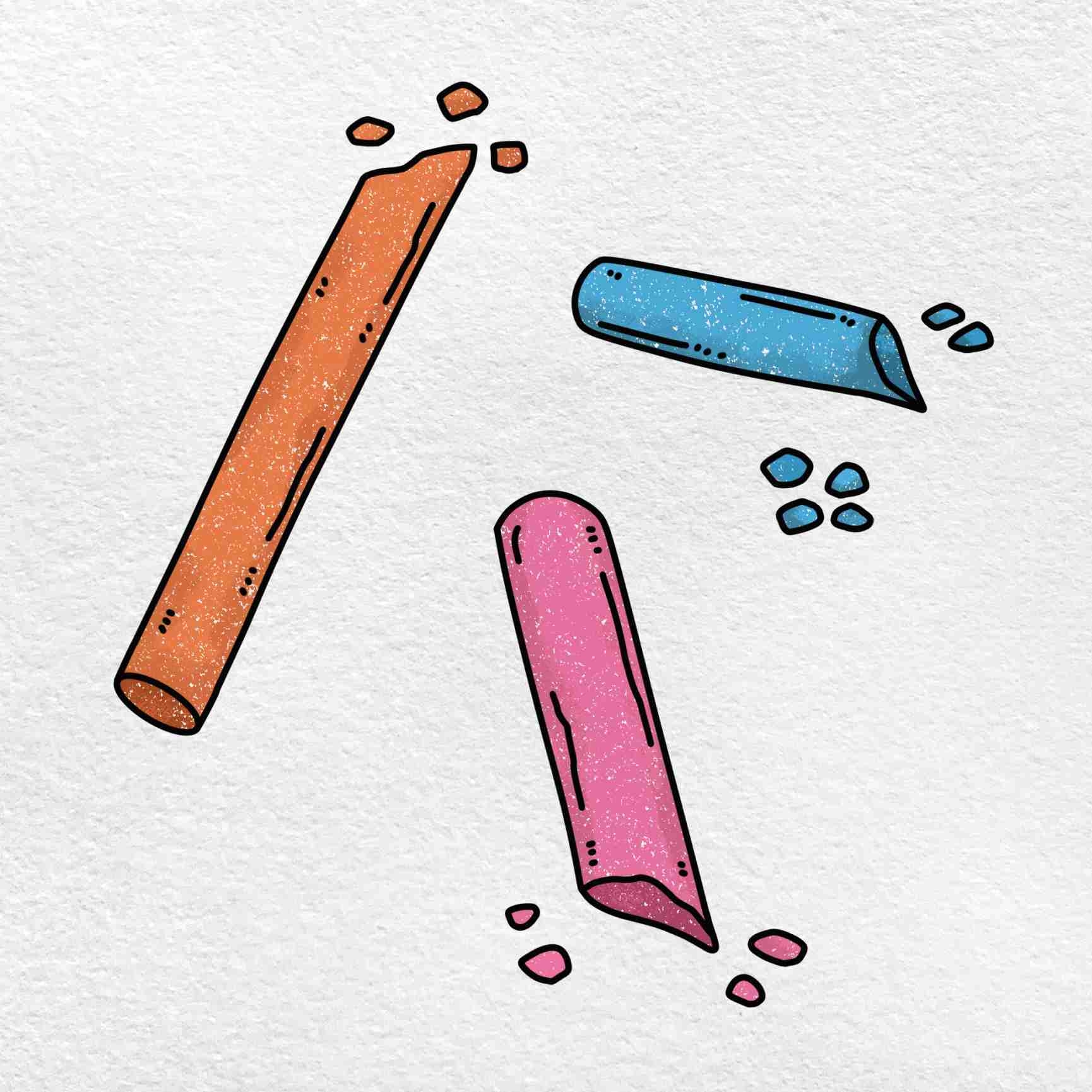 How To Draw Chalk HelloArtsy