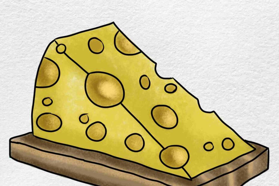 How To Draw Cheese HelloArtsy