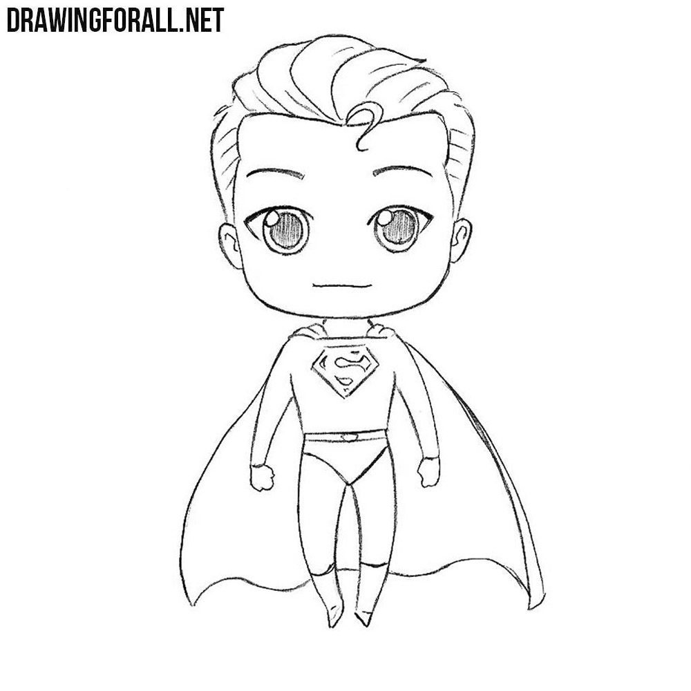superman drawing