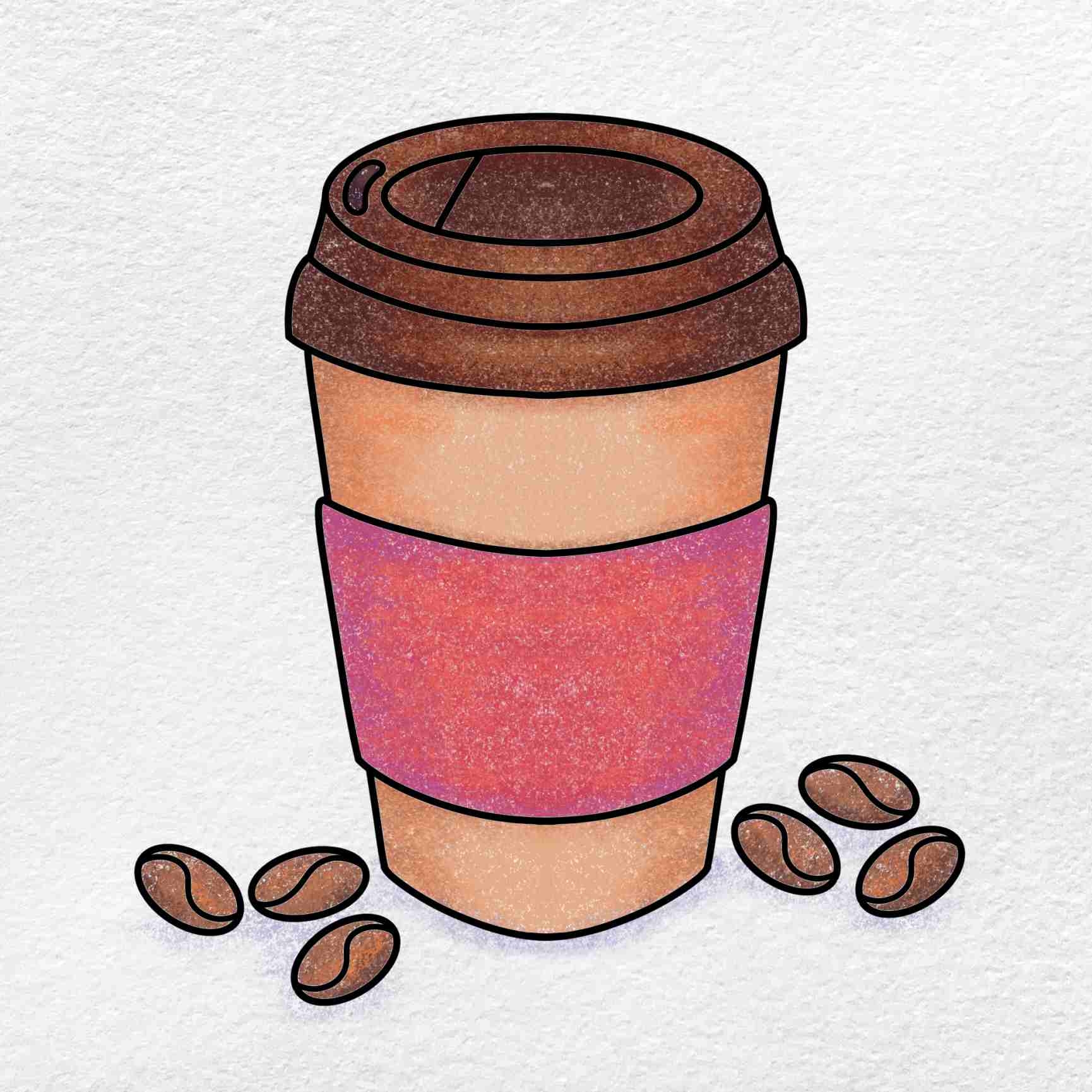 How To Draw Coffee HelloArtsy