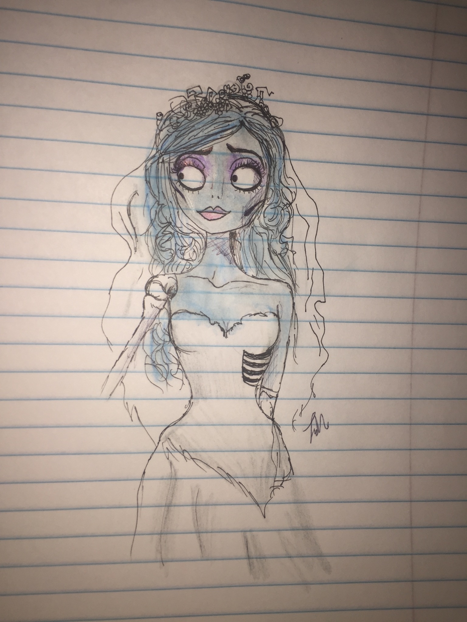 How To Draw Corpse Bride B C Guides