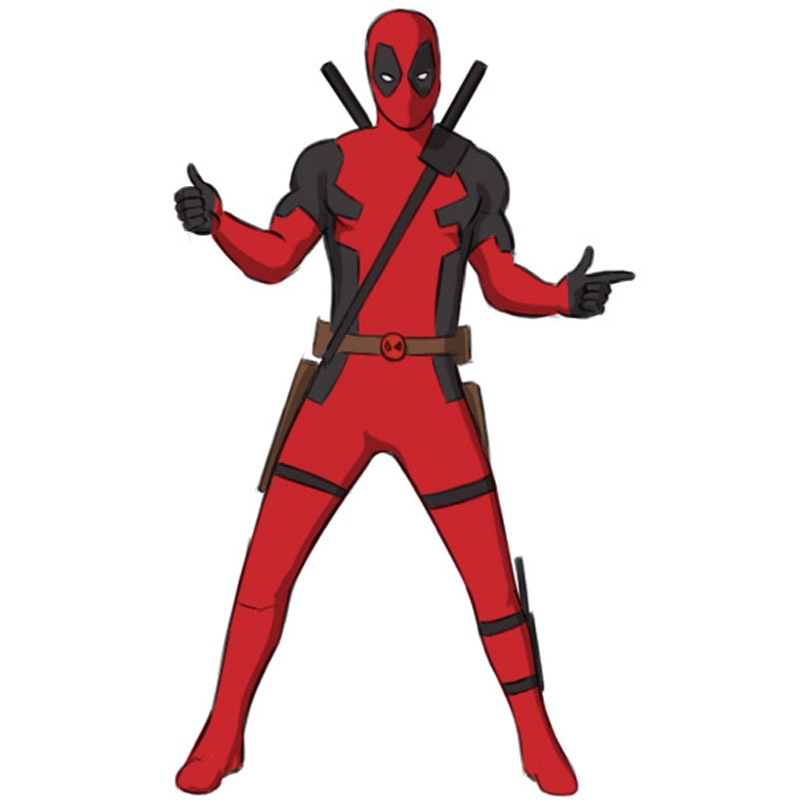 How To Draw Deadpool Easy Drawing Art
