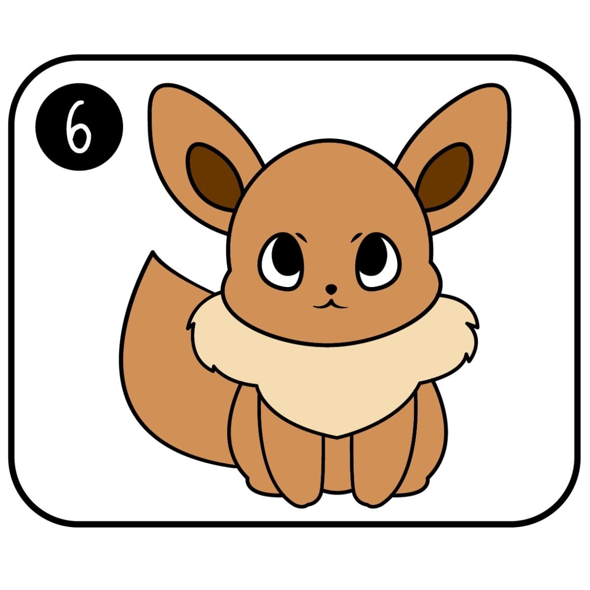 How To Draw Eevee Easy Step By Step Guide In The Playroom
