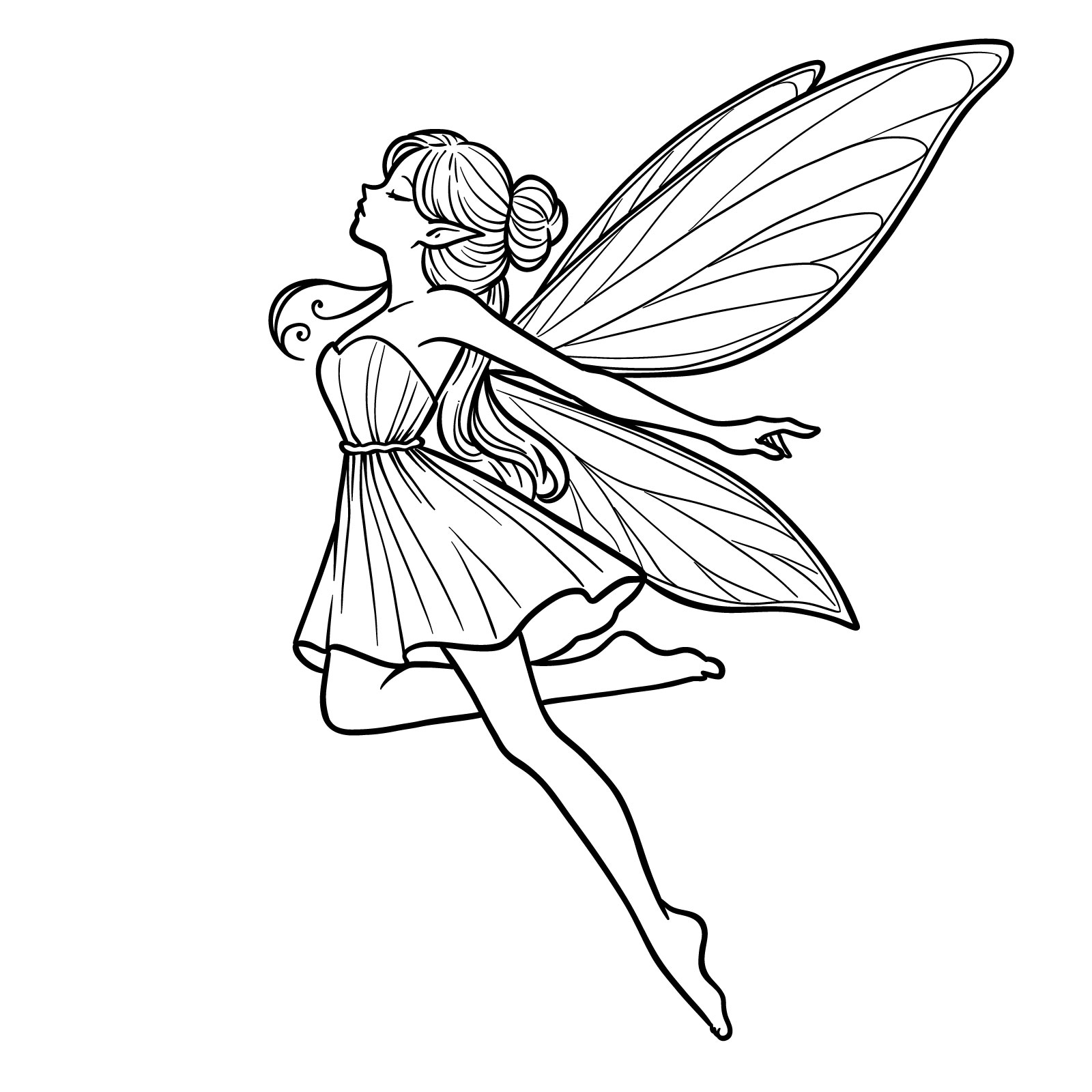 How To Draw Fairies 6 Easy Drawing Guides In 1
