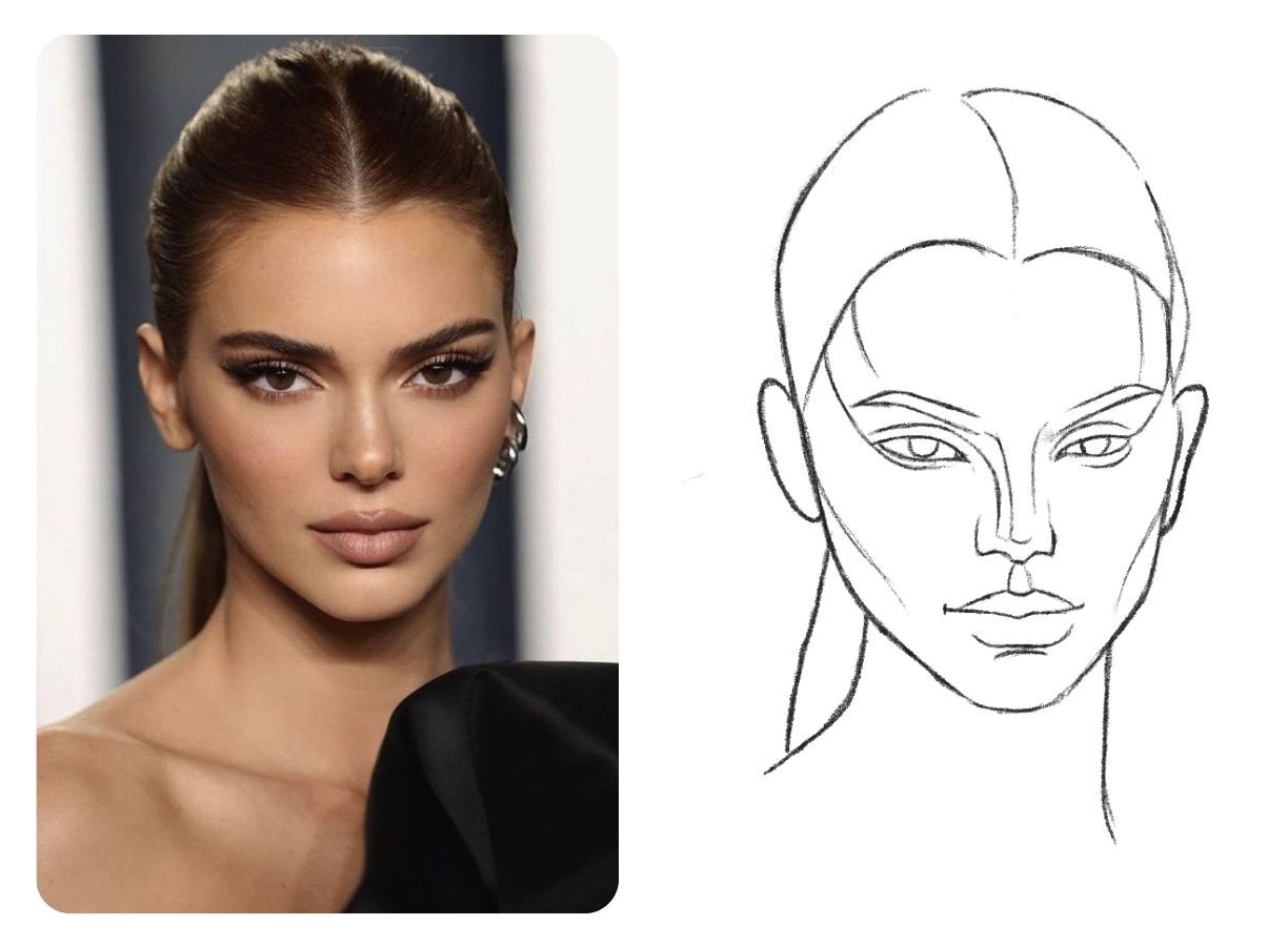 how to draw faces