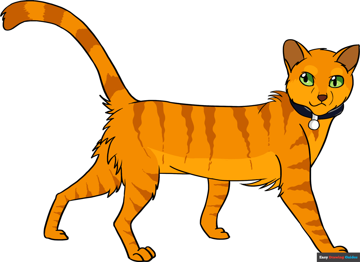 how to draw warrior cats