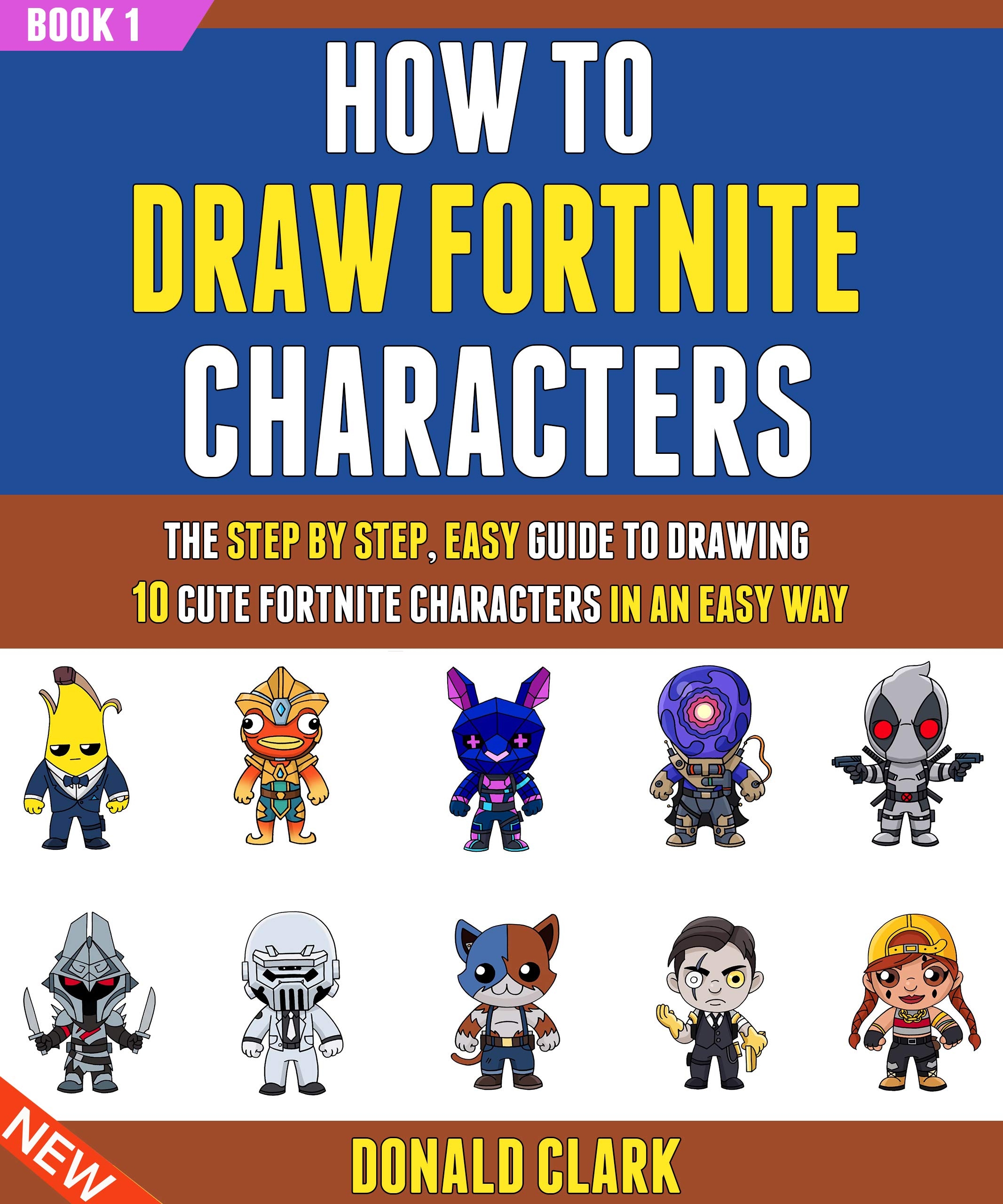 how to draw fortnite characters