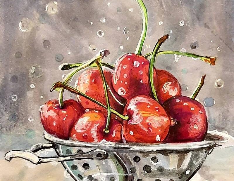 How To Draw Fruit Inspiration Sketch A Day