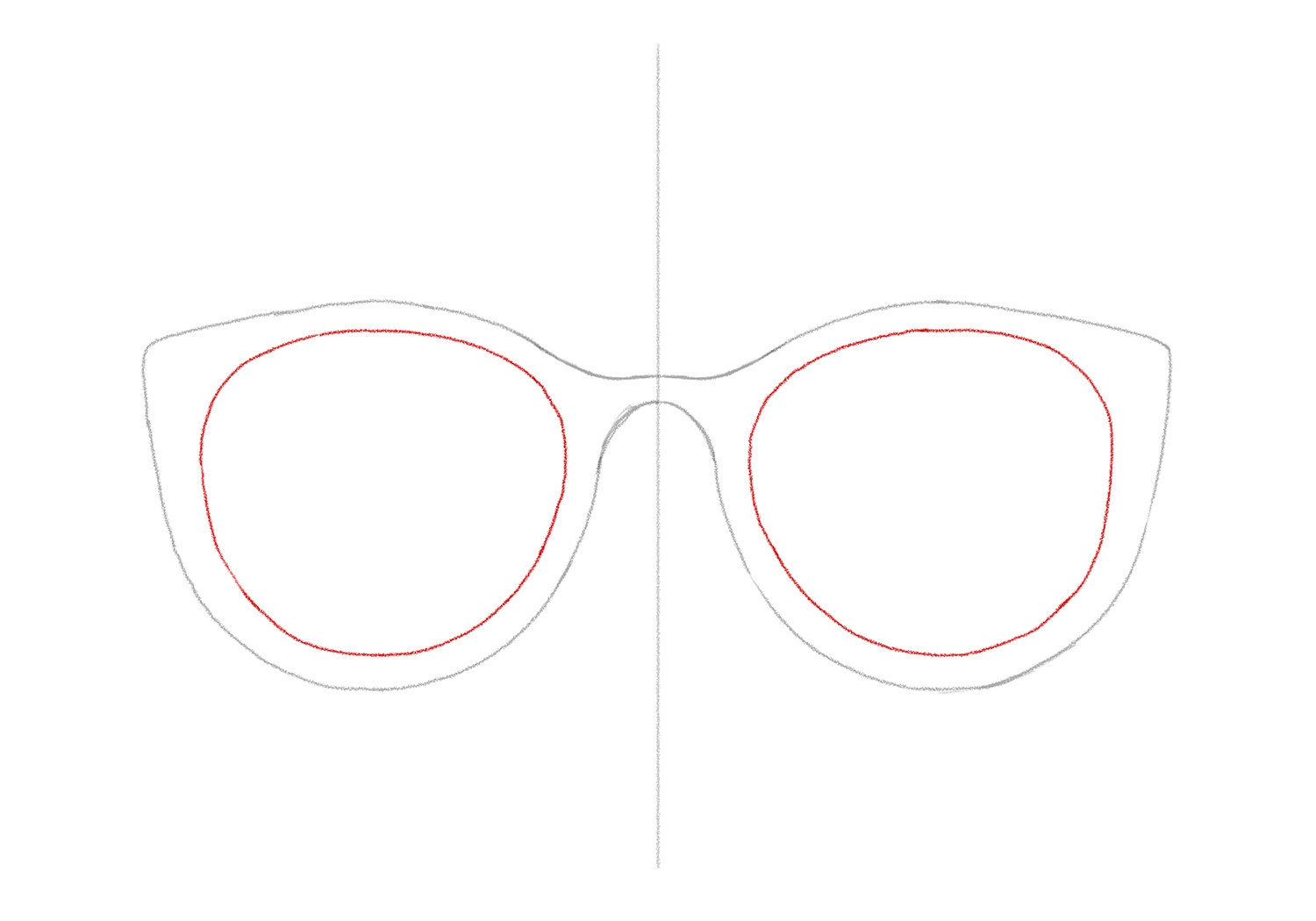 How To Draw Glasses Design School