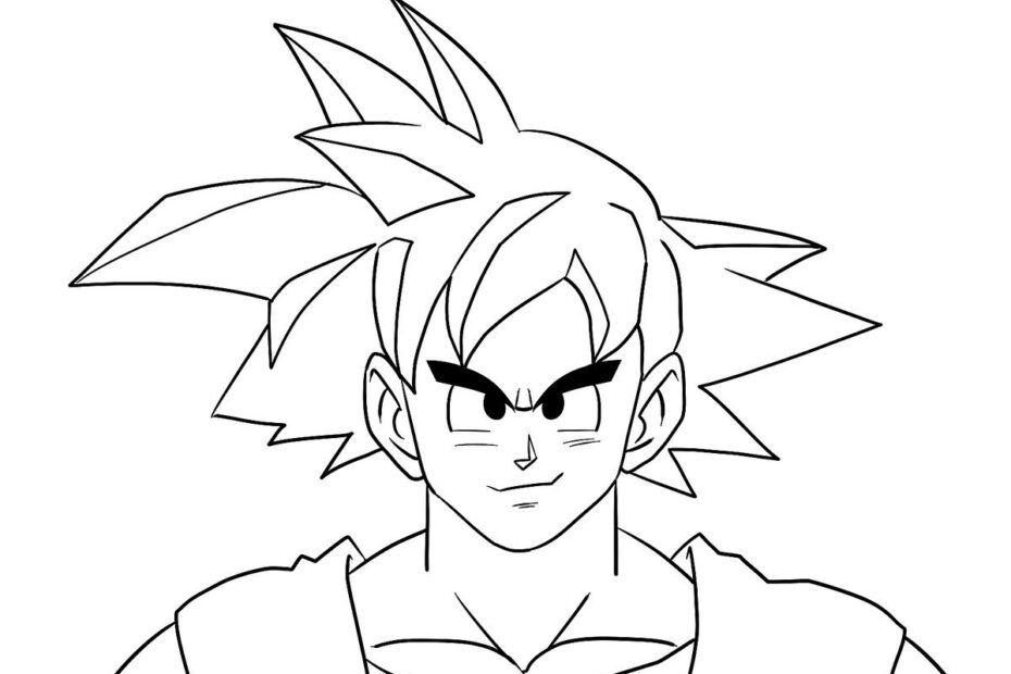 How To Draw Goku 14 Steps with Pictures WikiHow