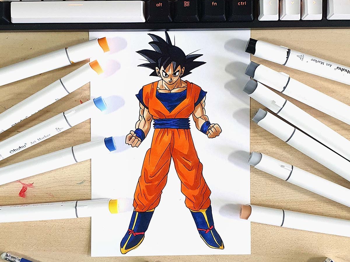 goku drawings