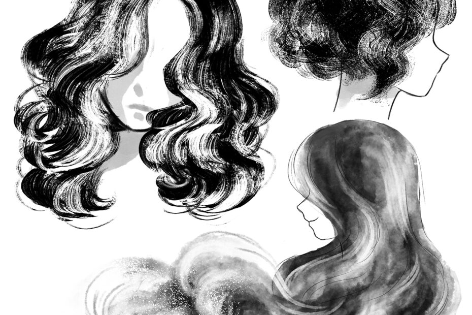 How To Draw Hair Art Rocket