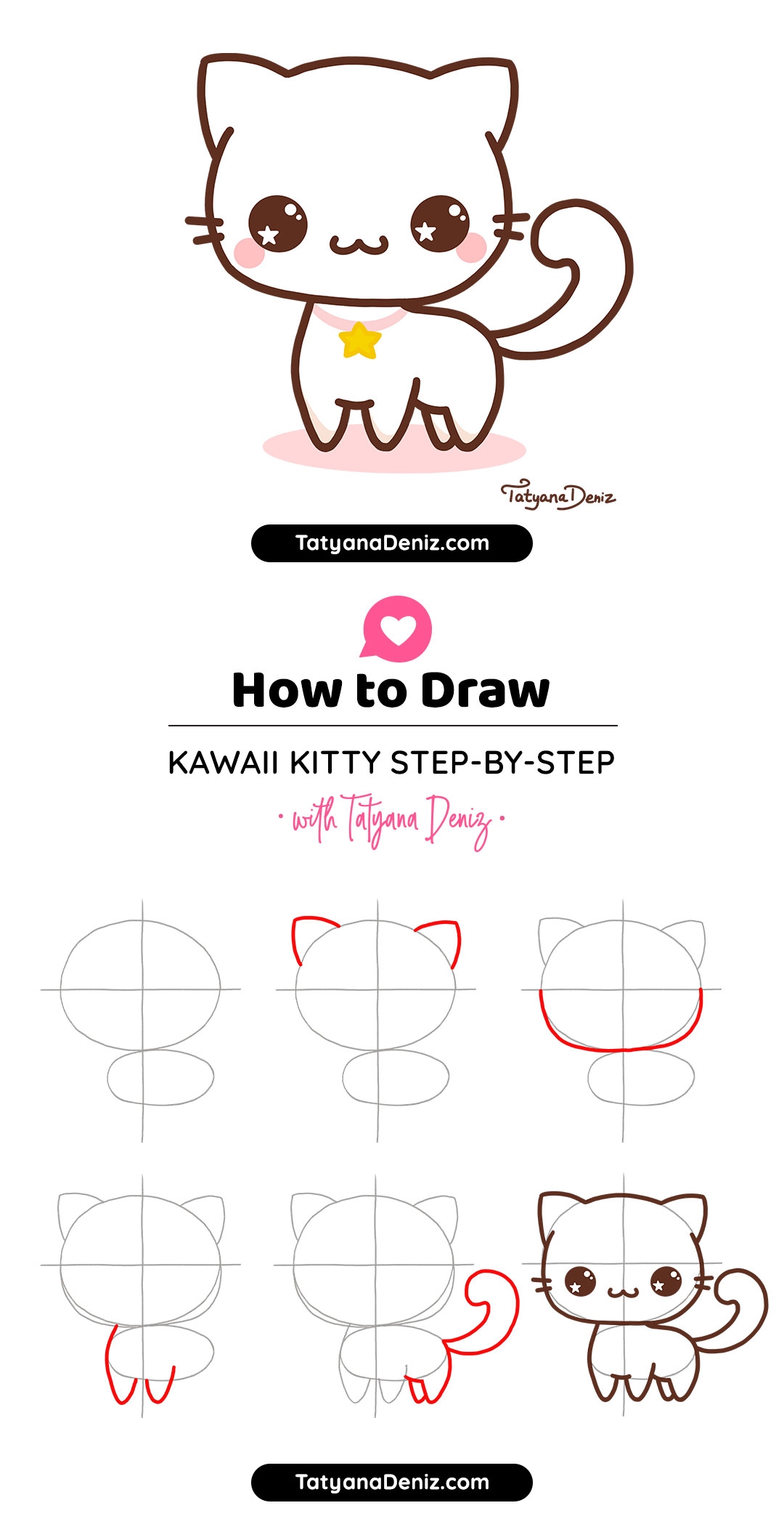 easy cat drawing