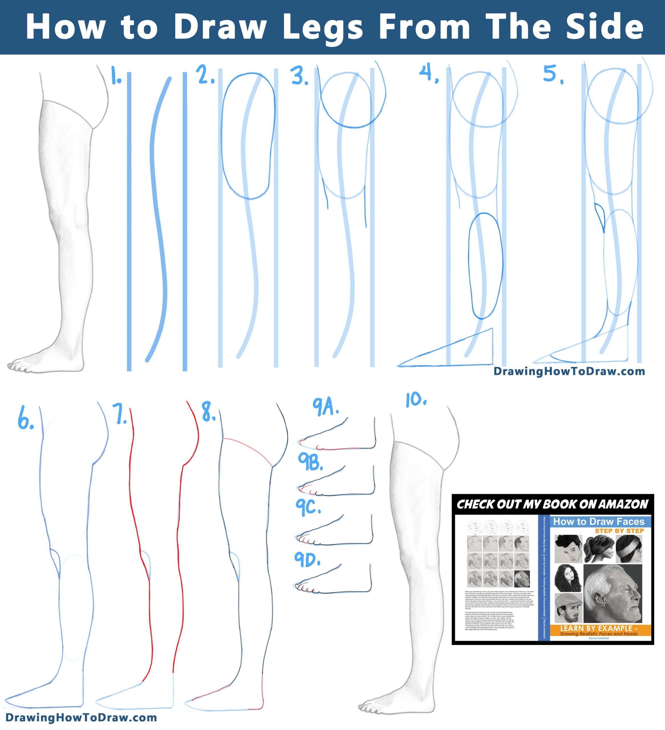 How To Draw Legs And Feet A Huge Guide To Drawing Legs And Feet Step By Step How To Draw Step By Step Drawing Tutorials