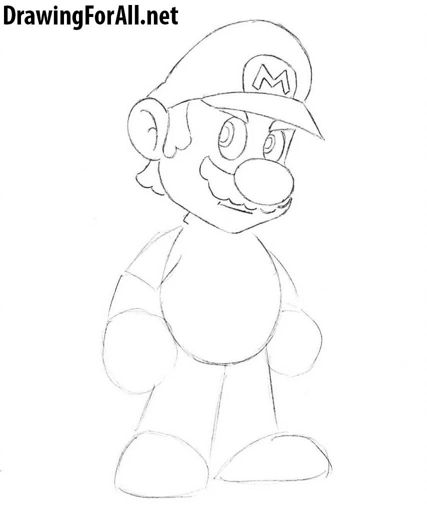 How To Draw Mario