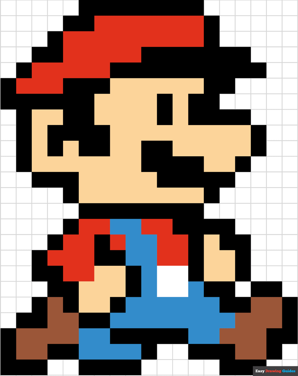 how to draw pixel art