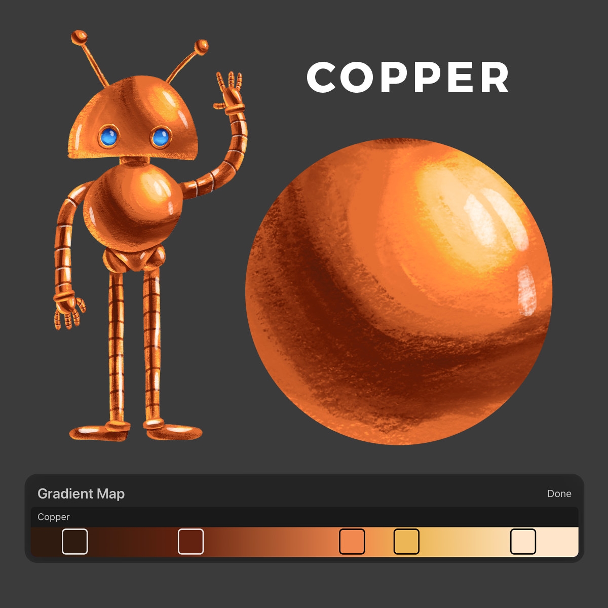 How To Draw Metallic Surfaces The Easy Way Bardot Brush