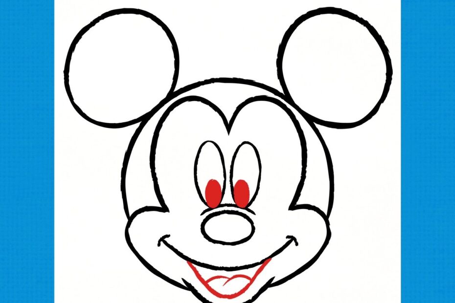 How To Draw Mickey Mouse