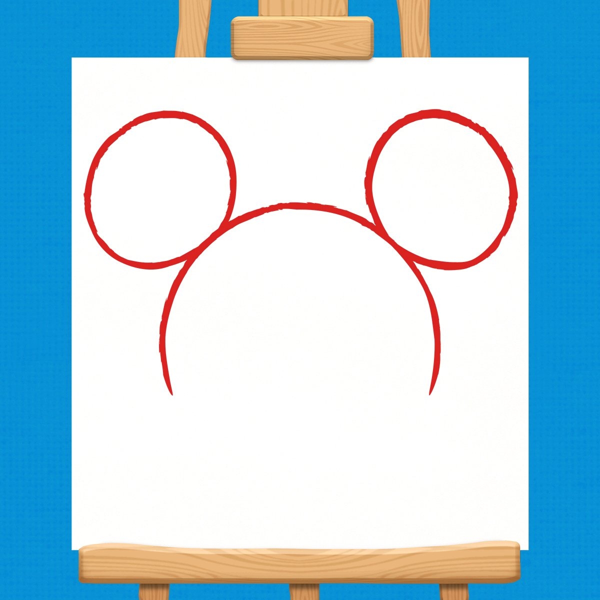 How To Draw Mickey Mouse