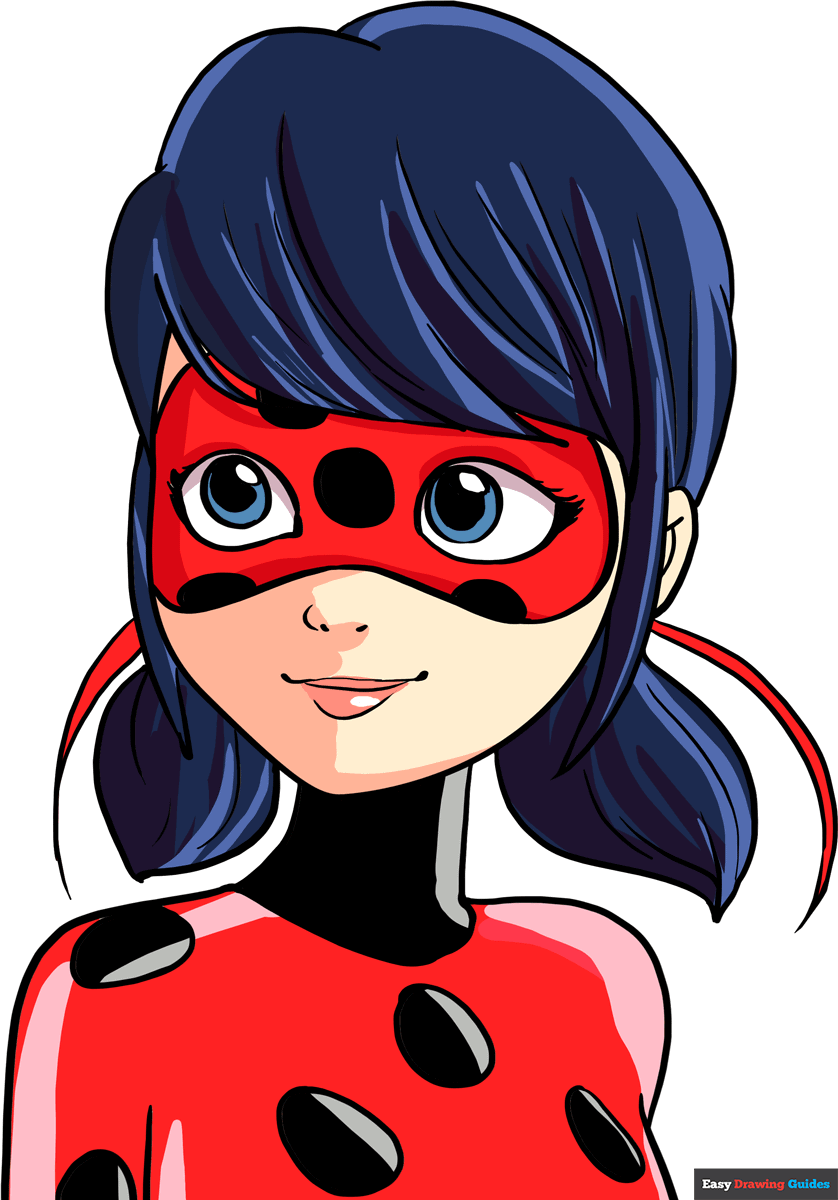 how to draw a ladybug