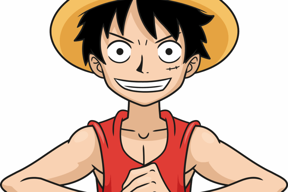 How To Draw Monkey D Luffy From One Piece Really Easy Drawing