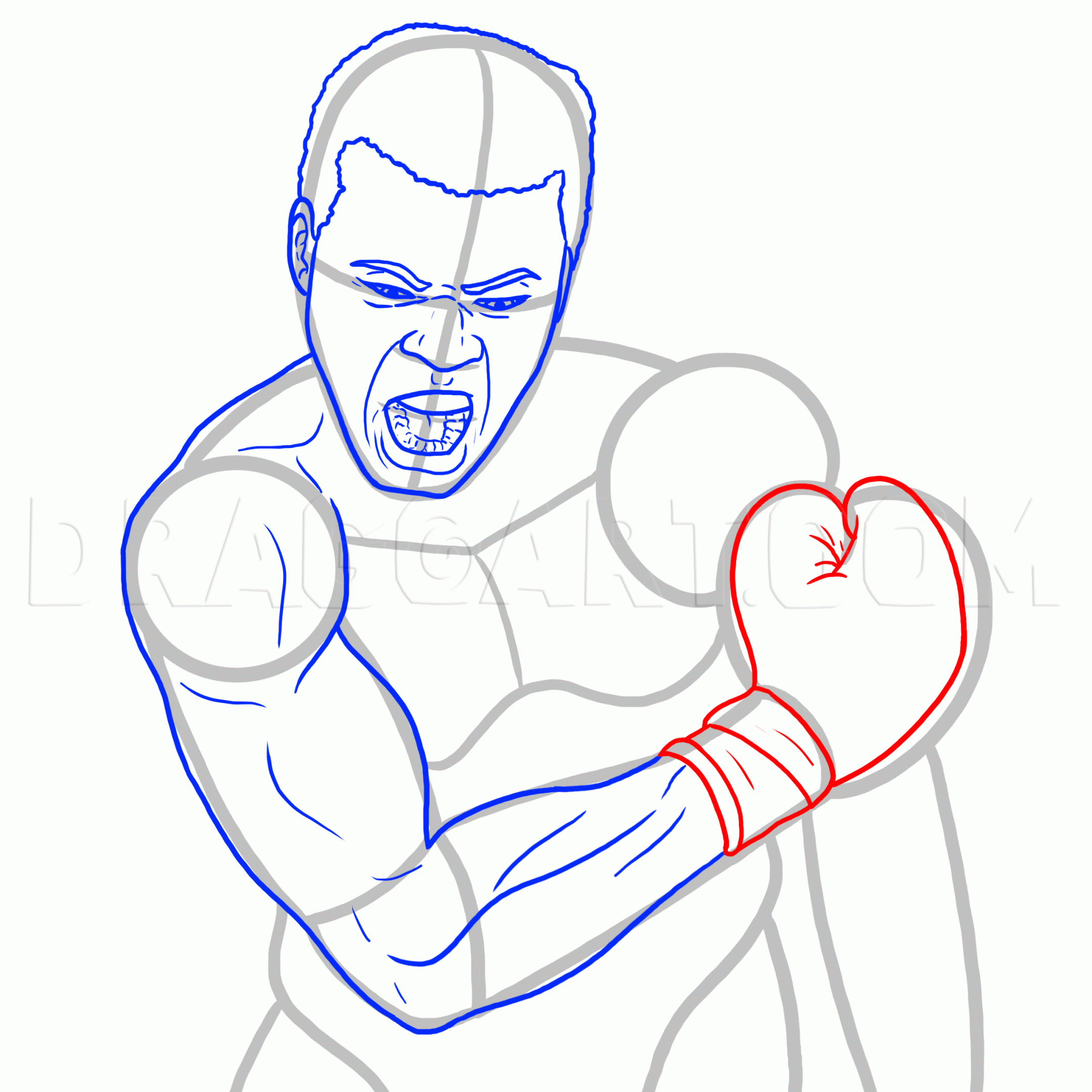 How To Draw Muhammad Ali Drawing Step By Step By MichaelY DragoArt