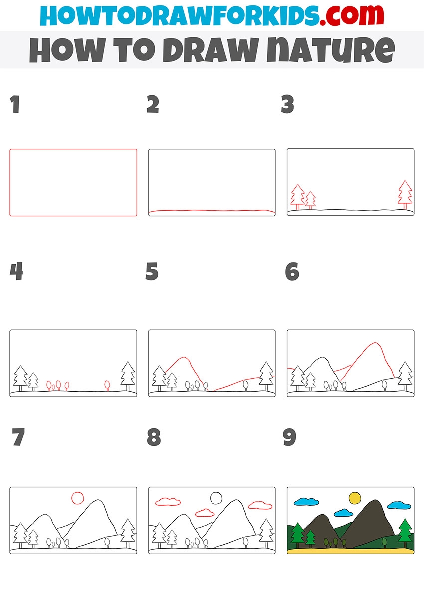 drawing for step by step