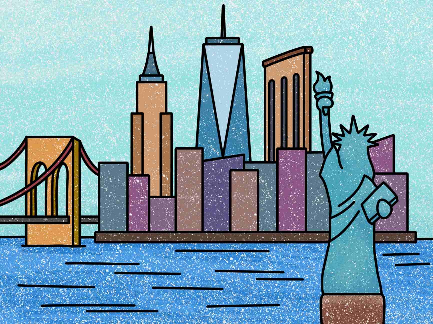 new york drawing
