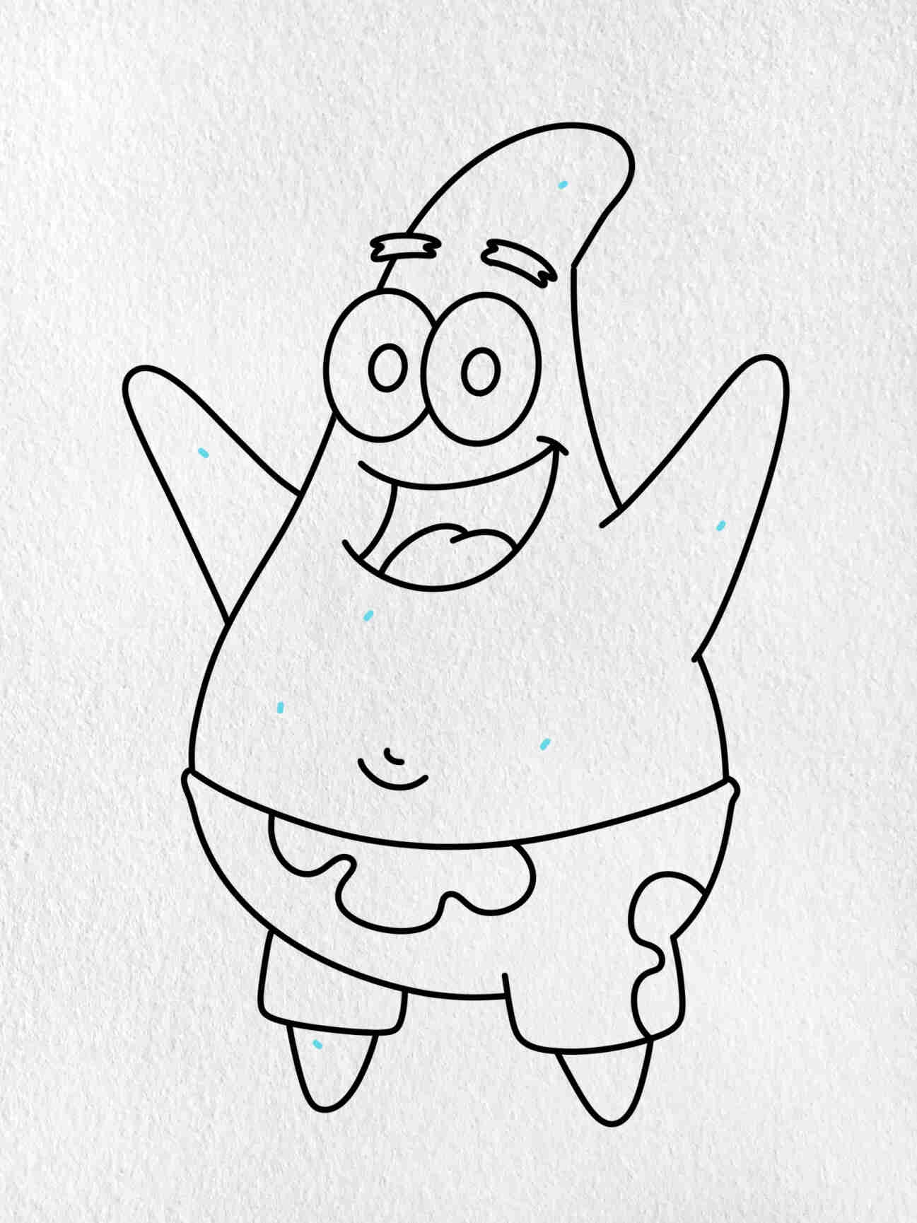 How To Draw Patrick Star HelloArtsy