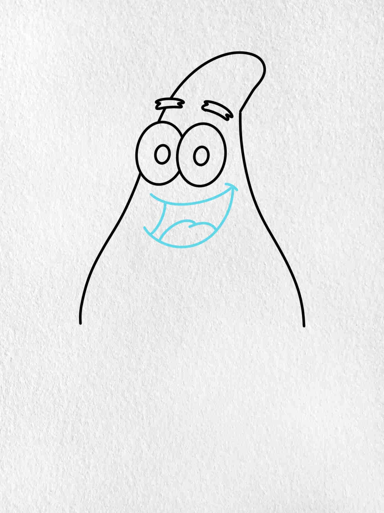 How To Draw Patrick Star HelloArtsy