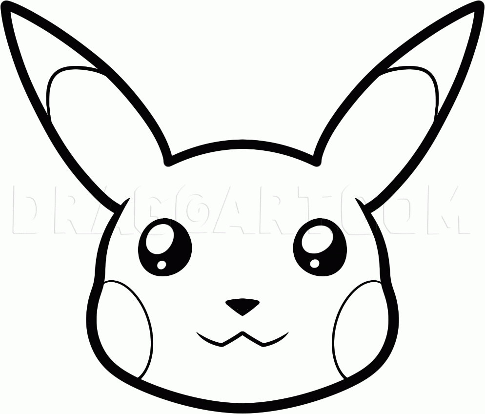 pikachu drawing easy
